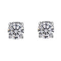 Crystal Magnetic Ear Stud Earrings Zircon Magnet Earrings Non Piercing Jewelry ANLAN. 