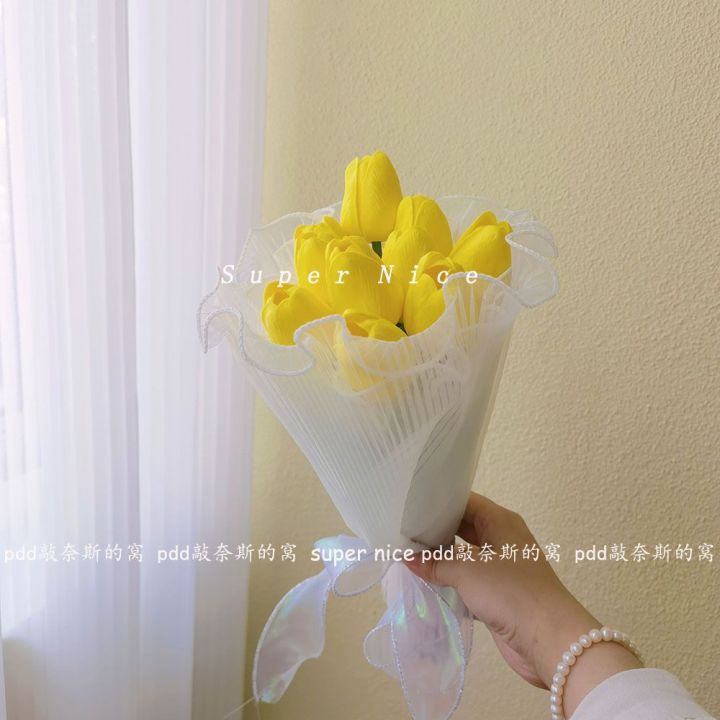 Knock%20Ness%20Romantic%20Bouquet%20Tulip%20Flower%20Ceremony%20Sense%20Gift%20for%20Friends%20Holding%20Photo%20Props%20Decoration%20Flowers%20-%20Image%206