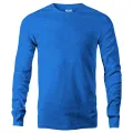 T-Shirt Republic - Zinc Blue Men's Premium Long Sleeve T Shirt. 