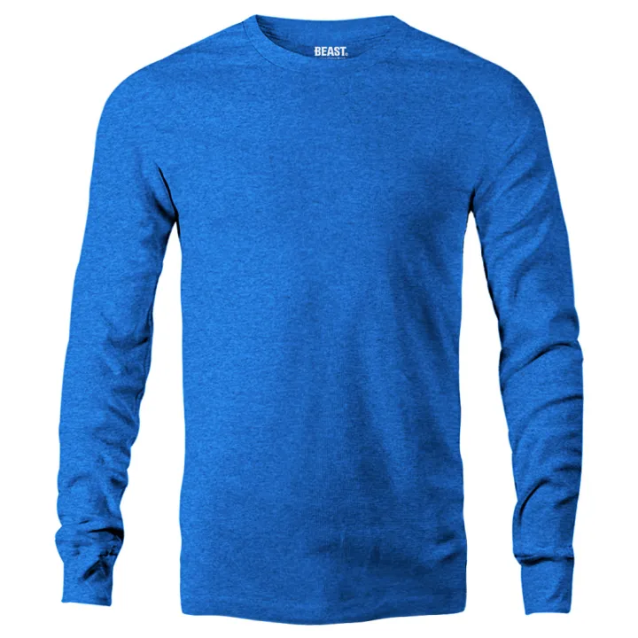 T-Shirt Republic - Zinc Blue Men's Premium Long Sleeve T Shirt