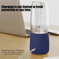 Portable Blender Rechargeable Mini Juicer, Handheld Mini Personal Fruit and Vegetable Electric Juicer, Easy Install 1. 