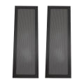 PC Fan Dust Filter Fine Mesh 4.72x14.17in Computer Fan Filter Grills Magnetic Frame for Computer Cooler Fan for Fan Vent. 