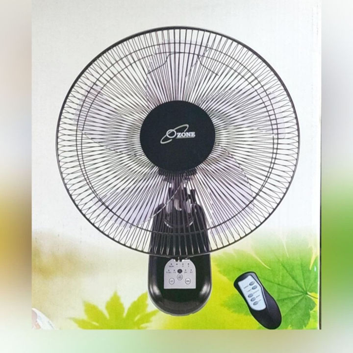 Wall Fan Remote 5 Blade 16 Inch