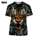 New fashion menwomen T-shirt Tiger 3D printing summer t shirt animal short sleeves tops hombre ropa streetwear quality tees top. 