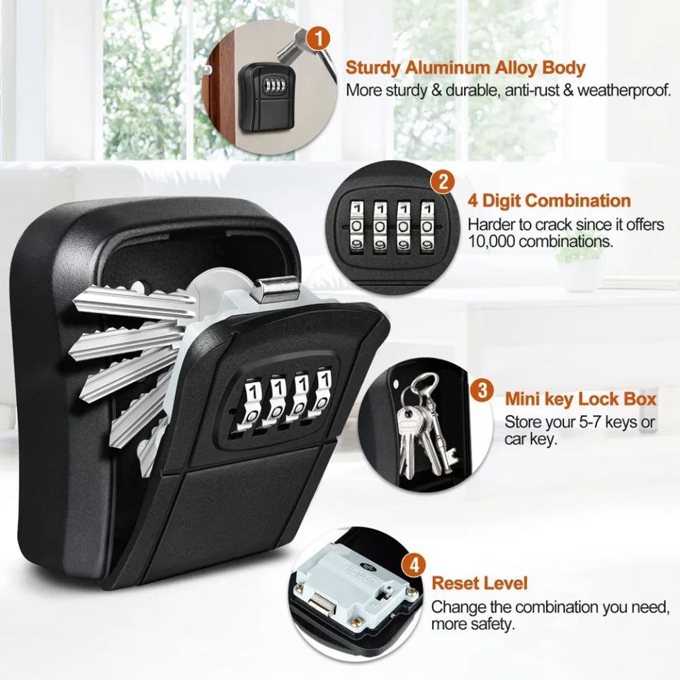 Wall Mounted Key Safety Box