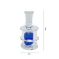 Glass Oil Jug Outdoor Survival Flammable Bottle Small size. 