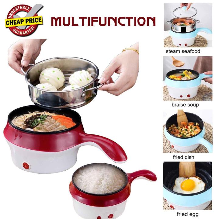 New Multi-function 1.2L Portable Cooker Non-stick Stainless Steel ...