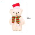 Stuffed Animals Christmas Plush Toy Bear for Holiday Party Valentine's Day. 