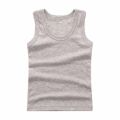 Year 2 sleeveless shirt top vest boys underwear kids vest summer girls solid color vest boys clothes cotton T to 12. 