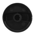 QUANBU Kitchen 44 mm Diameter Plastic Black Button Switch for Gas Cooktop 4. 