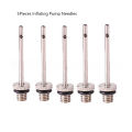 Maoxia 5Pcs Basketball Inflating Pump Needle Football Inflatable Air Valve Adaptors Nozzle Balls Air Needle Stainless Steel Pump Pins. 