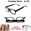 Reading glasses Fashion Driving Sunglasses Men's Women's  Lens Power 2.75. 