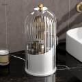Makeup Brush Holder Eye Shadow Storage Box Luxury Clear Waterproof Cosmetics Holders Make up Brushes Container for Desk Table Vanity Dresser. 