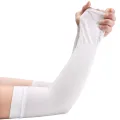 【VNOX Jewelry Store】Summer Ice Sleeve Ice Silk Sunscreen Sleeve UV Arm Ice Warmers Cooling Sleeves. 