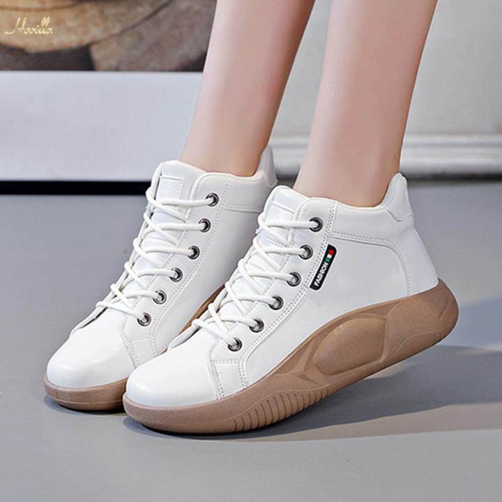 Sports Shoes Ankle Sneakers For Ladies Women Casual Shoes Athletic