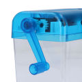 Manual Shredder Strip Cut Paper Shredder Safe Operation with Handle for Office Use for 1 Sheet A6 Paper. 