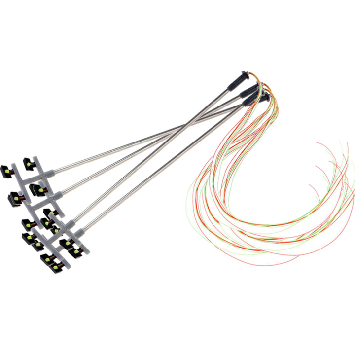 Ho Scale Racing Lighting JINMY 24 PCS HO Scale Model Lighting Tower,Tower Lights Model Lights ...