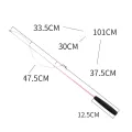 huanhuang® Telescopic Cat Teasing Interactive Stick Feather Wand with Bell Pet Supplies. 