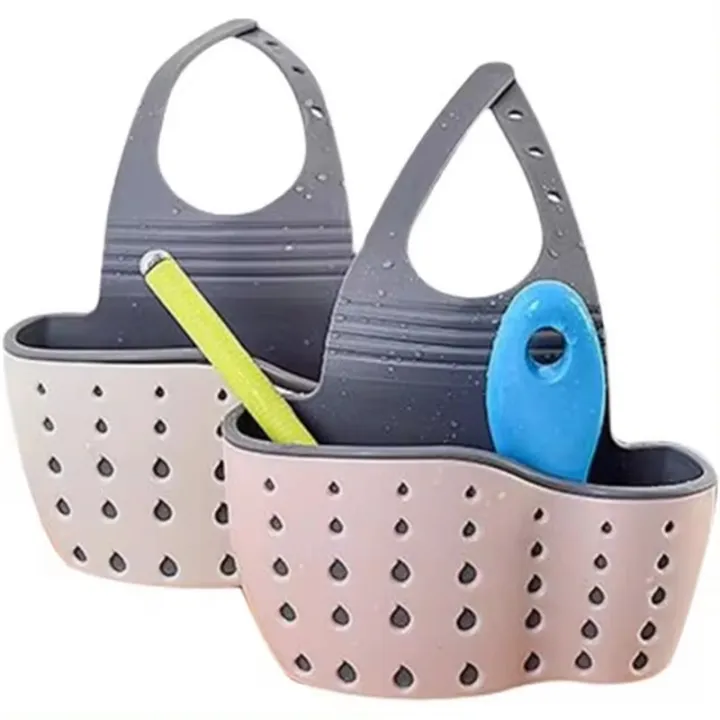 Household%20Storage%20Basket%20Kitchen%20Sink%20Shelf%20Adjustable%20Soap%20Sponge%20Hanging%20Basket%20Pink%20-%20Image%204