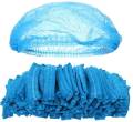 25PcsxDisposable Hair Covers for Nurses, Salons, Food Service - Disposable Surgical Caps/Hair Nets – Lightweight Medical Scrub Hats, Disposable Head Covers, Blue. 