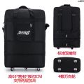 Handbag Folding Bag Folding Travel Bag Waterproof Luggage Bag out Buggy Bag with Wheels Large Capacity Female Slippers Aviation *. 