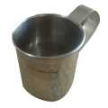 555 Stainless Steel Heavy & High Quality Silver 7cm Mug. 
