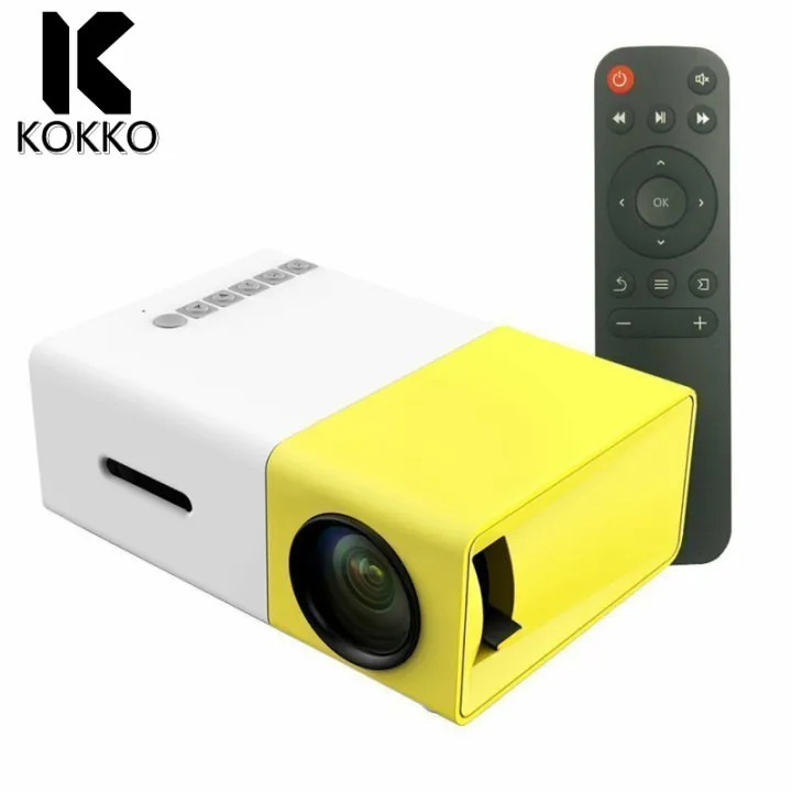 KOKKO%20YG300%20Portable%20Projector%20HD%201080P%20Mini%20Video%20Projector%20Home%20Video%20Smart%20Projectors%20With%20Remote%20Control%20For%20TV%20U%20Disk%20SD%20Card%20-%20Image%209