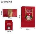 Holiday Gift Box Christmas Surprise Gift Box Bag Festive Reusable Handbag Kit for Presents Money Party Supplies Christmas Gift Box. 