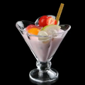Glass Dessert Bowls Ice Cream Sundae Set Of 1 Fruit Cocktail Pudding Dishes Cup   Ice Cream Glass Bowl - 1Pcs. 
