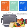 Portable Lunch Bag Food Thermal Box Durable Waterproof Office Cooler Lunchbox With Shoulder Strap Organizer Insulated Case. 