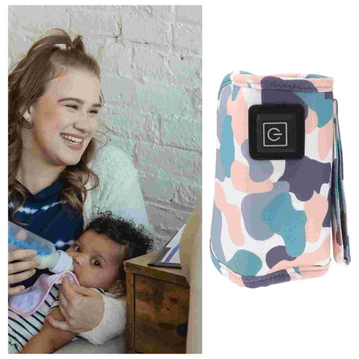 Baby Bottle Warmer Feeding Sleeve Infant Heat Bags For Food USB Bottles Switch Milk