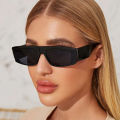 Women's Small Frame Irregular Rectangle Sunglasses Fashion Retro Trend Casual Frame Female. 