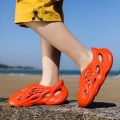 New Fishbone Sandals Children's Shoes Summer Fashion Beach Shoes Internet Celebrity Hole Shoes Lightweight Breathable Gel Shoes Rain. 