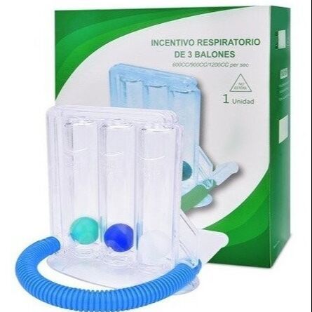 Incentivo Respioratorio De 3 Balones