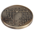 CW Morse Code Commemorative Coins CW Training Coin. 