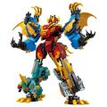 Senbao shapeshifter robot is compatible with LEGO bricks, children's King Kong puzzle, steel mecha, build Autobot toys. 