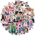 50Pcs Chainsaw Man Anime Stickers Denzi  Pochita Makima Hayakawa Aki Fridge Skateboard Graffiti Phone Suitcase Waterproof Sticker Decoration Toy Decal. 