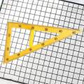 Large Math Geometry Ruler Angle Measurement Big Geometry Measurement Tool Math 60 degree triangle. 