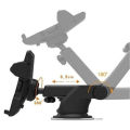 Car Universal Phone Holder 360 Rotation Long Neck Bracket Windshield Suction Mount For iP Samsung Smartphones. 
