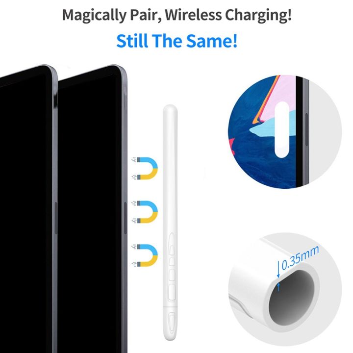 Tablet%20Press%20Stylus%20Pen%20Protective%20Cover%20for%20Apple%20Pencil%202%20White%20-%20Image%205