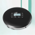 Portable CD Walkman Rechargeable Intelligent Touch Screen CD Player Digital Display Stereo Speaker for Student Easy to Use Black. 
