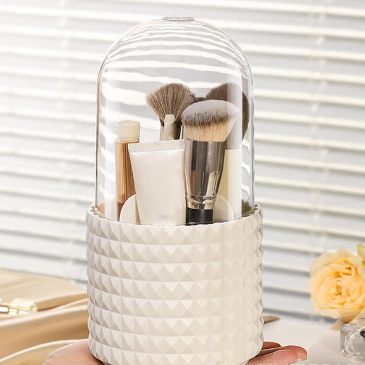 Large%20capacity%20transparent%20rotating%20pen%20holder%20Acrylic%20dust%20brush%20barrel%20with%20lid%20360%20rotating%20desktop%20cosmetic%20storage%20box%20-%20Image%204