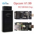 High Quality Opcom V1.99 V1.95 Optional with PIC18F458 C FTDI OBD II OBD2 Diagnostic tool for Opel OP COM CAN BUS Interface - opcom v1.70. 