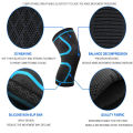 bellylady Men Women Sport Fitness Knee Pad Elastic Nylon Knee Compression Sleeve Knee Protector For Arthritis Relief. 