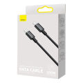 Baseus CATYS-C02 - 100W, USB Type-C to USB Type-C Fast Charging Data Cable, Cable Length:2m - White. 