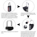 Medium 3 Digit Outdoor Waterproof Resettable Combination Number Padlock for Baggage Luggage Padlock School Locker Padlock Shed Cabinet Tool Box Garage Chain Gate Padlock Cage Weatherproof Digit Padlock Reset Number Lock. 
