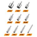 Diamond Drill Bits Set, 10 PCS Diamond Hole Saw Set, Glass Drill Bit for Ceramic Tile Porcelain Male Granite Bottles. 