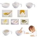 Baby Food Maker Set KK-589 /  Babies and Kids Food Maker Gift Set / BPA free baby food making set/ Food Grade PP Making Set High Quality Multi-functional Grinding Cooking Masher For Baby Feeding. 