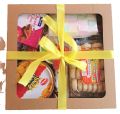 Avurudu Gift Box Hamper Gift Box New Year Day Gift Pack For Friends Relations Neighbors Beautiful Basket 26pcs Items Decorated Gift Hamper Sweets Chocolate Free Lollipop Wrapping Box Customized Gift Box For New Year, Party, Christmas, Anniversary Gift. 
