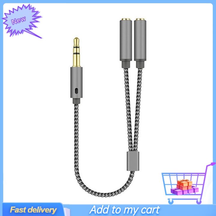 3.5mm%20Audio%20Splitter%20Cable%201%20Male%20to%202%20Female%20Headphone%20Microphone%20Adapter%20Copper%2026cm%20-%20Image%203